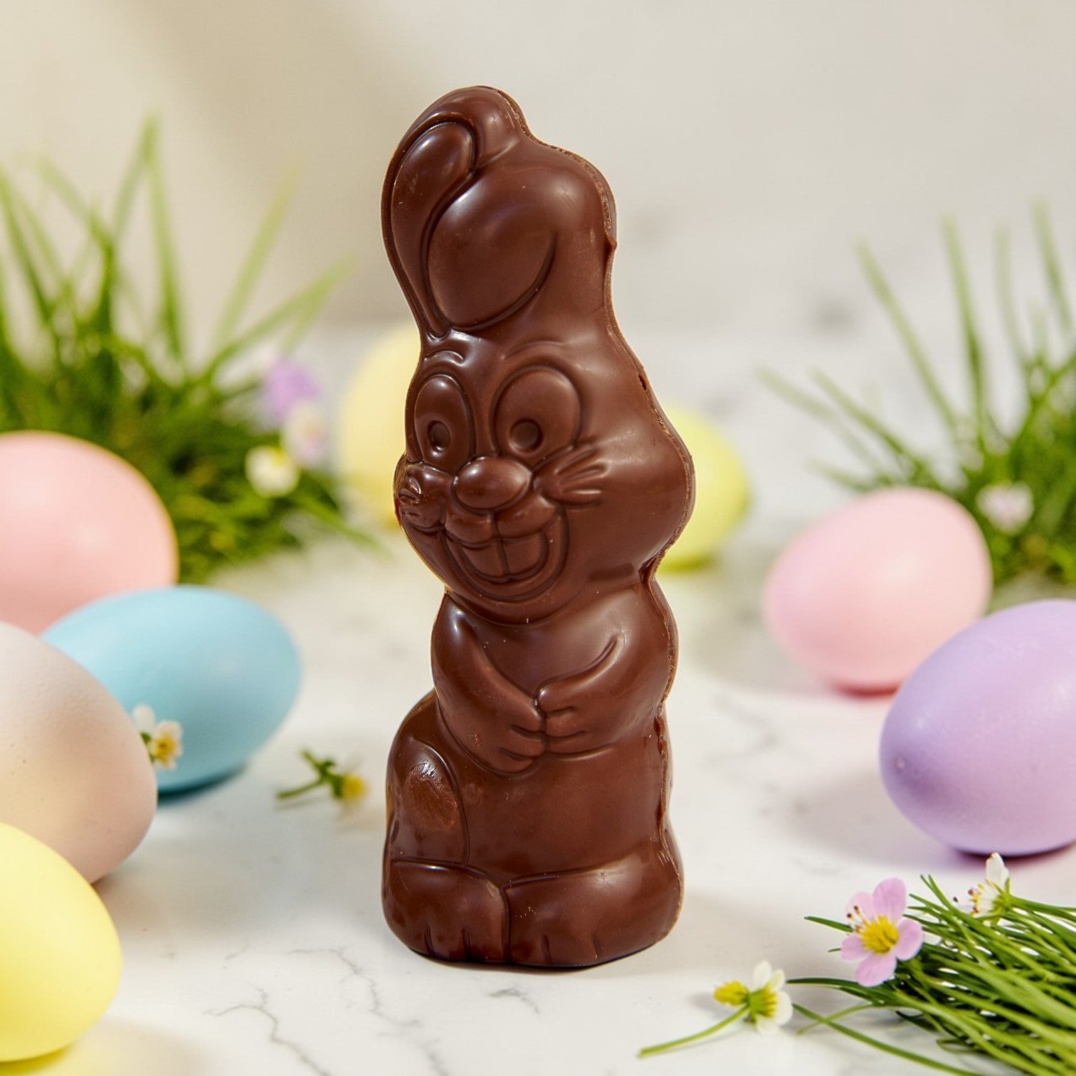 Conejito relleno de crema de maní y chipa pirú crocante