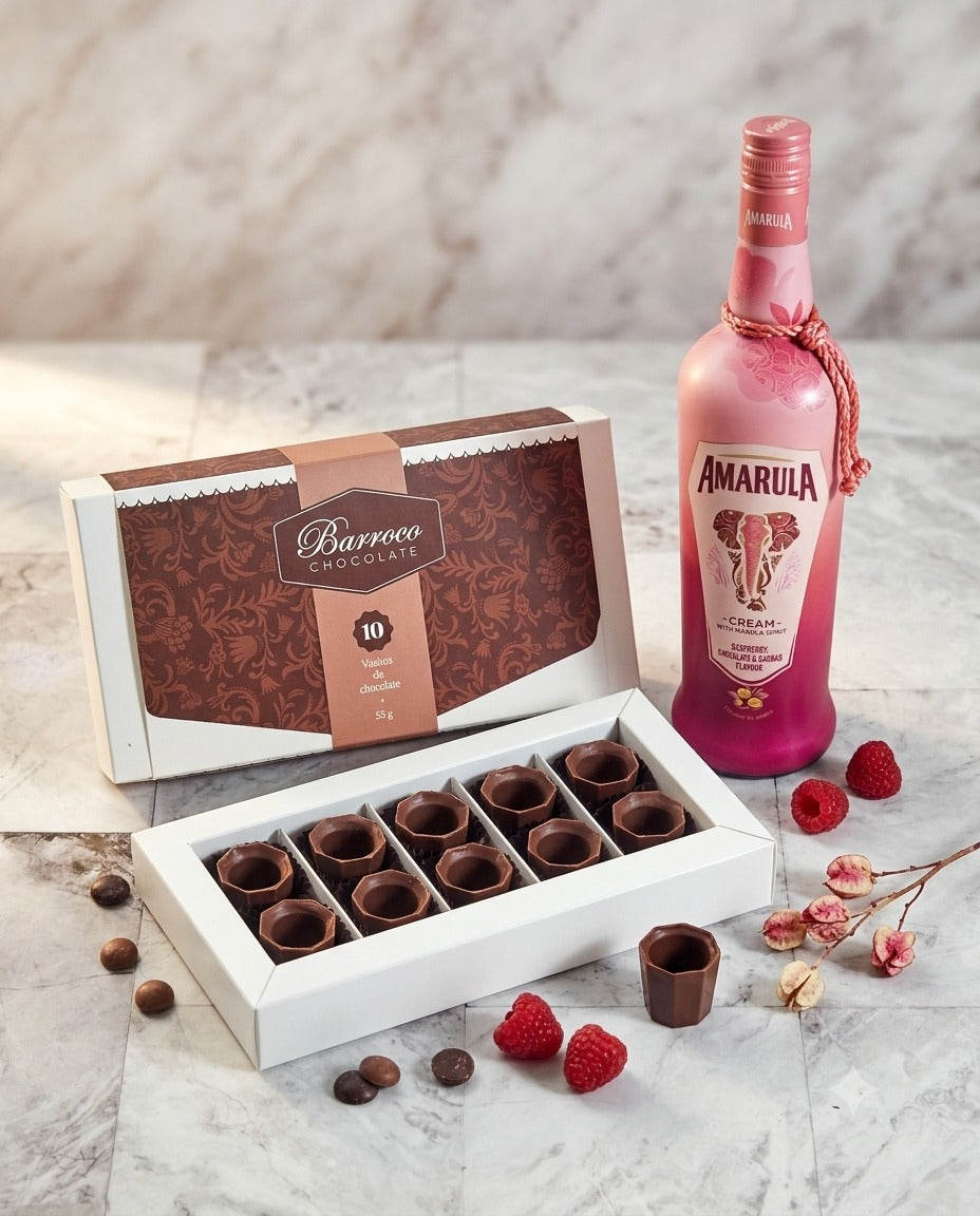 Dúo de Gala: Chocolate y Licor