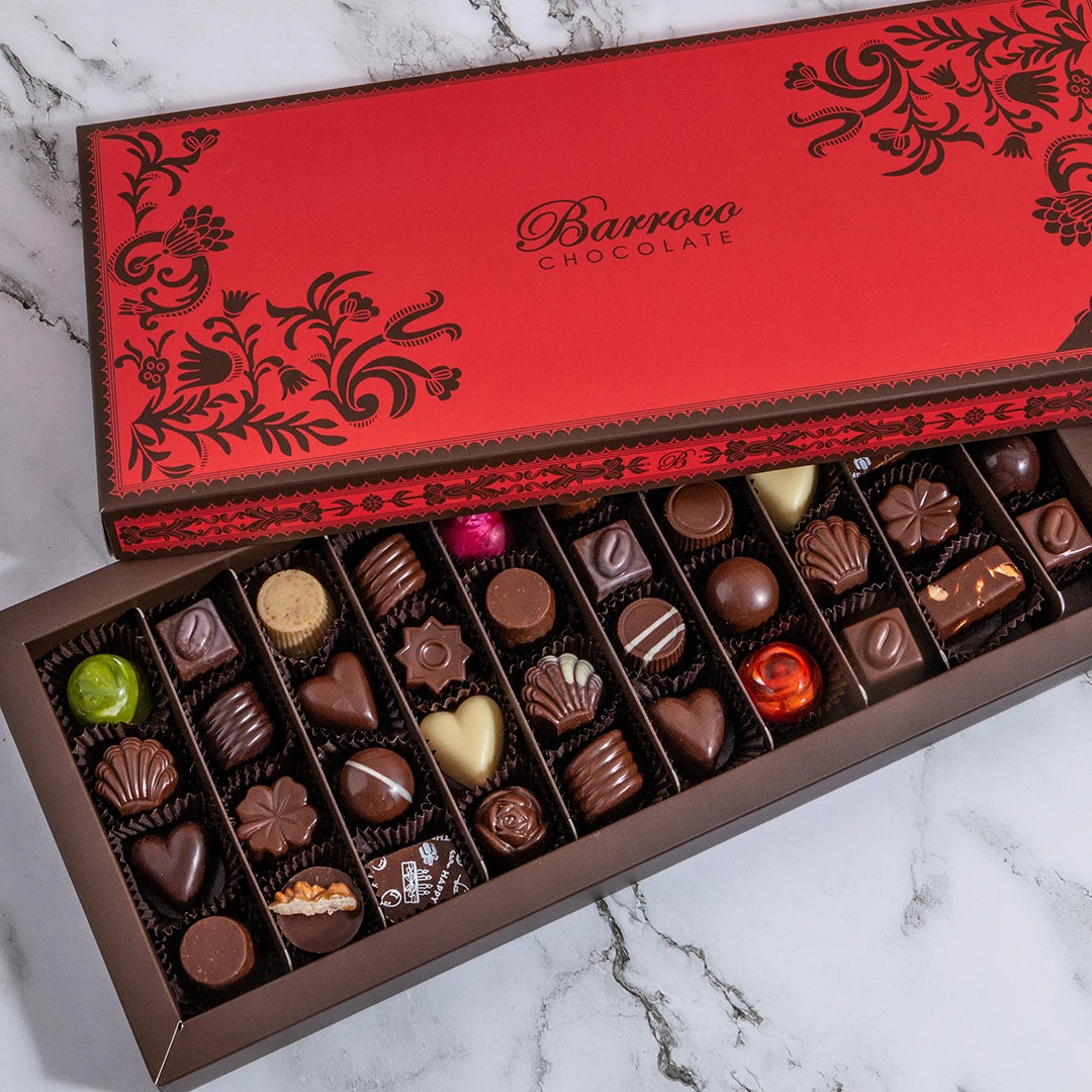 Caja Barroco de 40 bombones