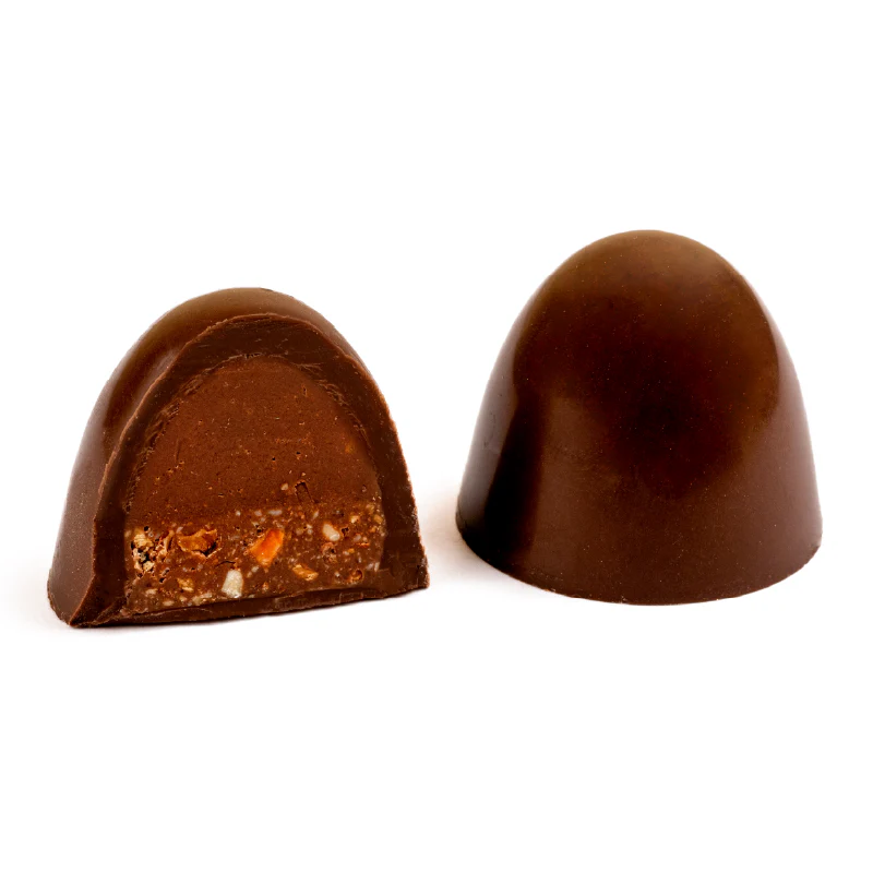 Maxibombón de avellanas y crujientes almendras tostadas