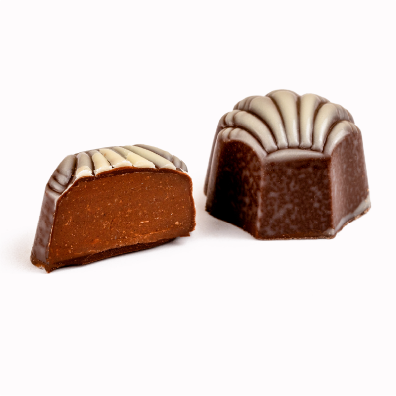 Bombón mousse de avellanas