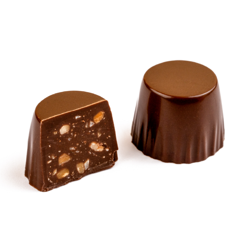 Bombón macadamias tostadas