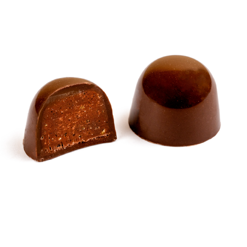 Bombón praliné de nueces de macadamia