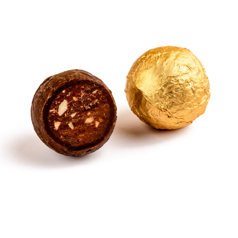 Bombón rocher de avellanas